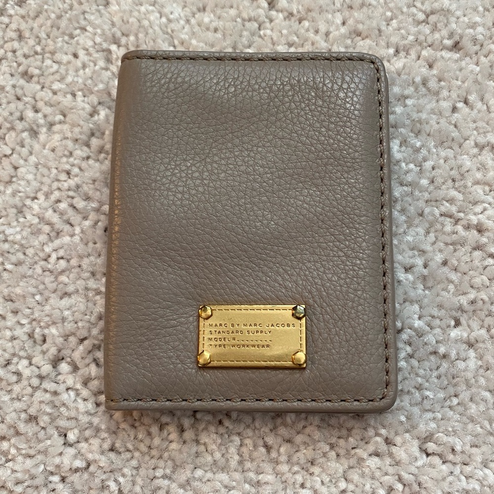 Marc by Marc Jacobs Card Holder - Taupe/Grey